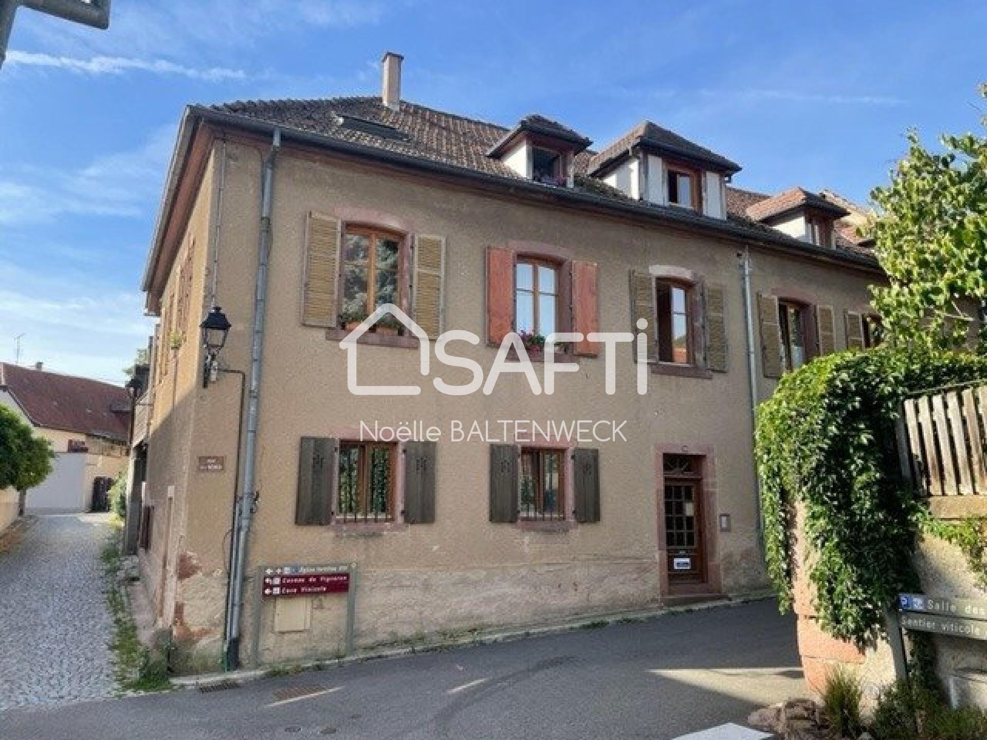 Appartement deux pièces, au coeur du vignoble, proche de Ribeauvillé.