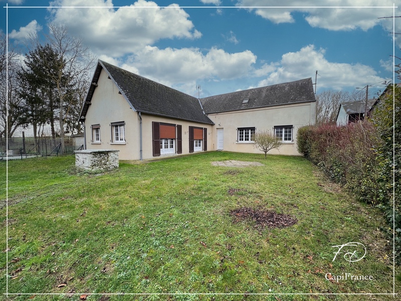 Dpt Aisne (02), à vendre PONTRUET maison P5 de 137 m² - Terrain de 1500  - Plain pied