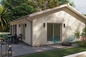 Maison 90 m² avec terrain à BIAUDOS (40)