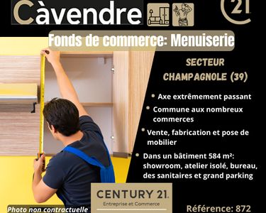 Fonds de commerce 1 m² CHAMPAGNOLE