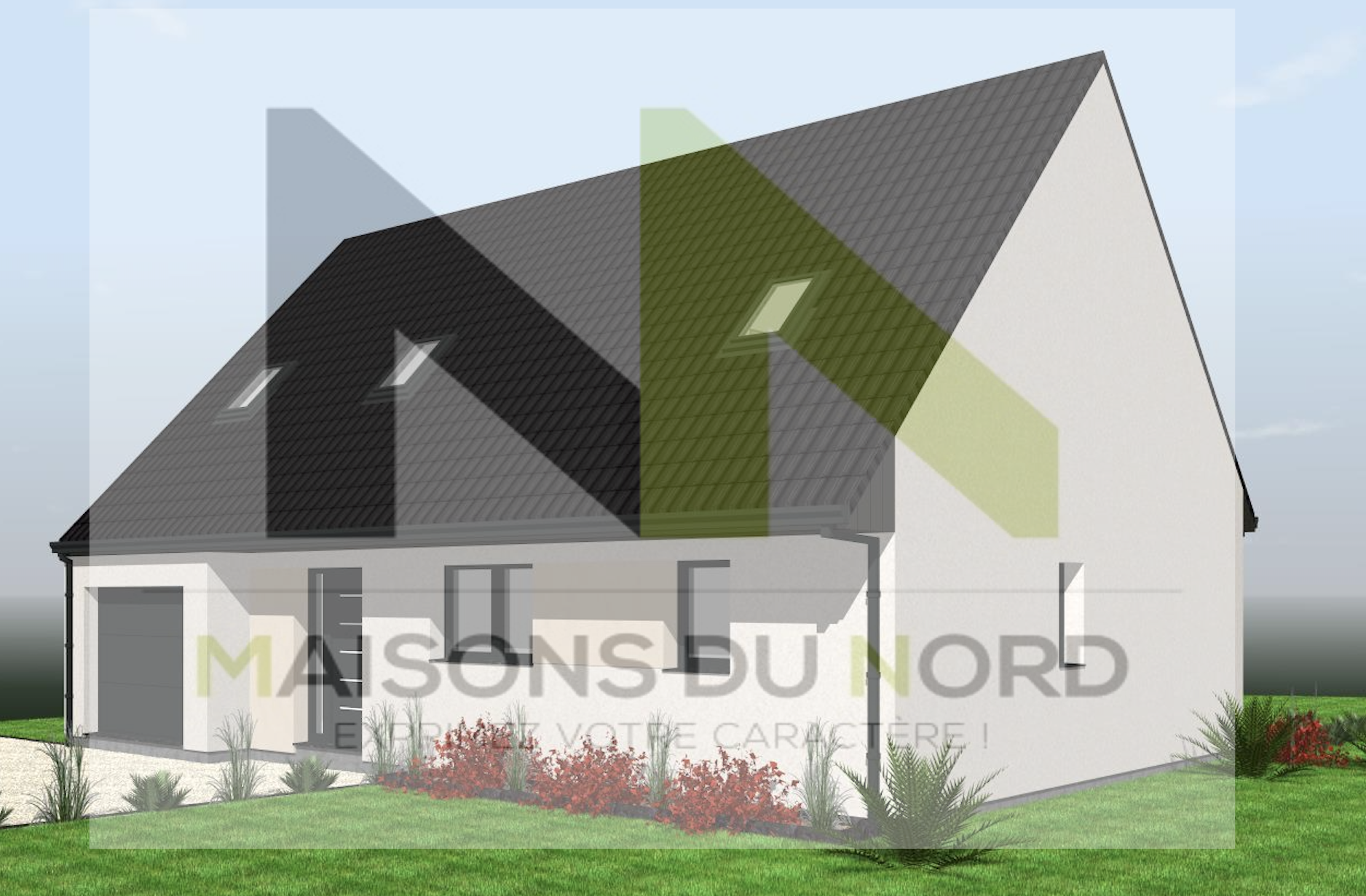 Terrain + maison 126 m²