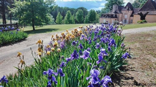 Dordogne â Manoir Du XVème â 24 Ha â Etang â Puits