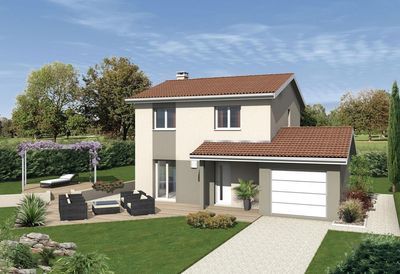 Maison 90 m² avec terrain à SIMANDRES (69)