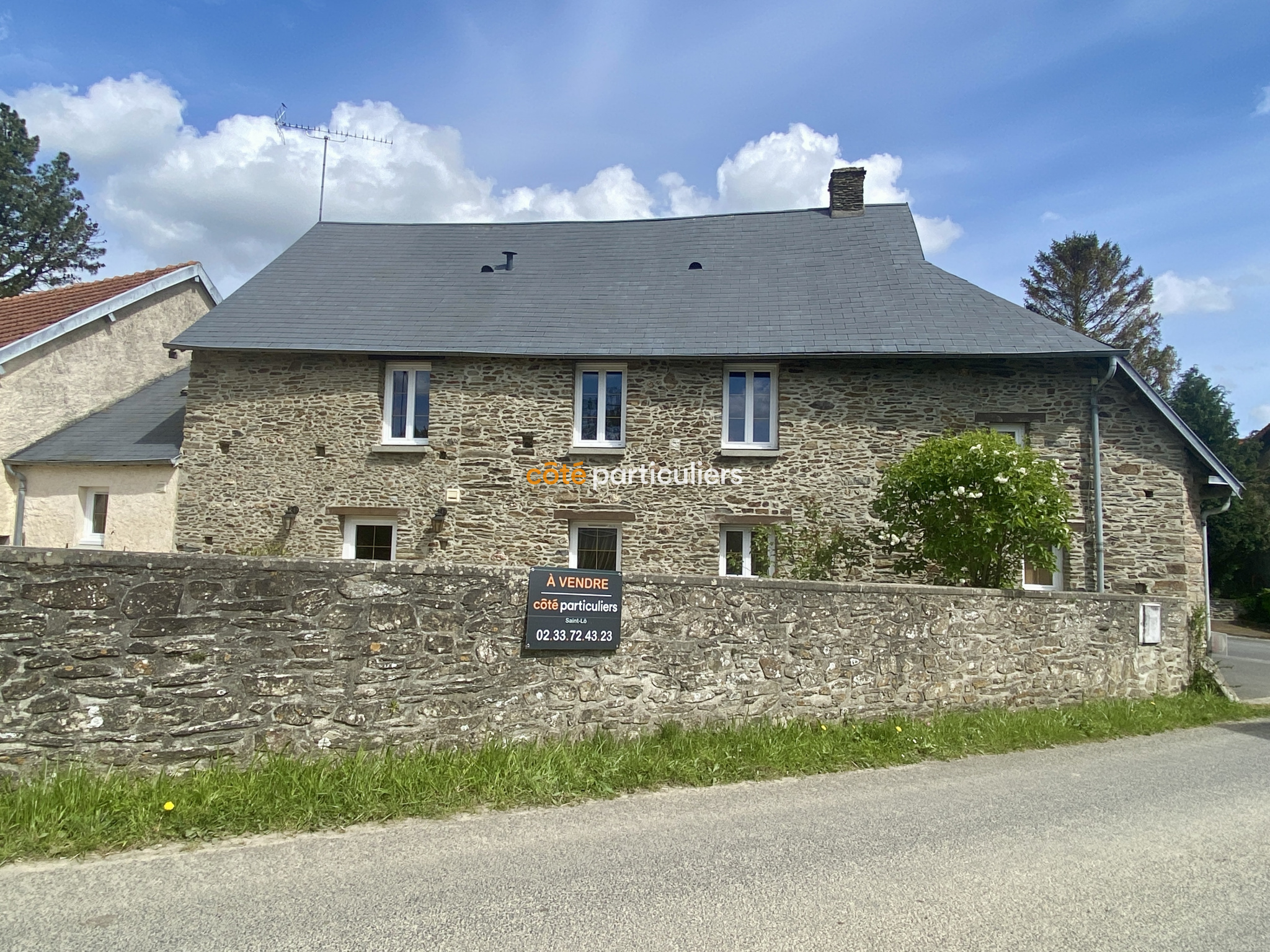 Longère en Pierre 127m2, 4 chambres, terrain 1090m2