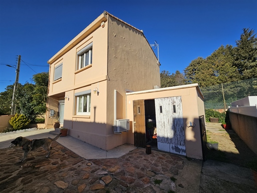 Béziers, villa T5 en trois faces, jardin ,garage