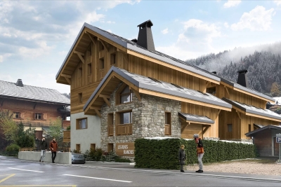 Superbe appartement neuf 4 chambres et coin nuit au centre de Morzine