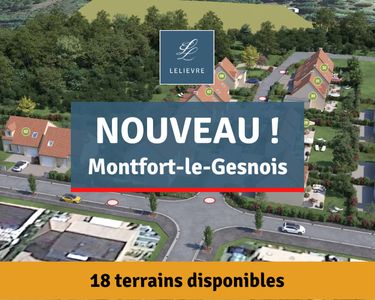 Terrain 500 m² Montfort Le Gesnois