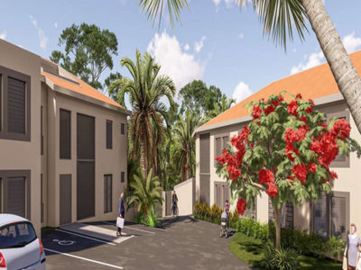 GUADELOUPE - SAINTE ANNE - Plage de Bois-Jolan - Appartement neuf T3 de 64,86 m² - rez de chaussée