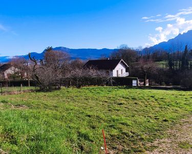 Vente d'un terrain constructible viabilisé - Avant Pays Savoyard