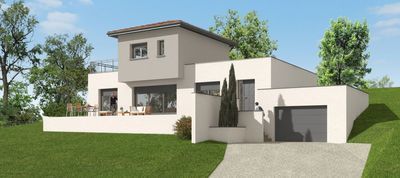 Projet de construction d'une maison 128 m² avec terrain à SABONNERES (31) au prix de 421938€. 
