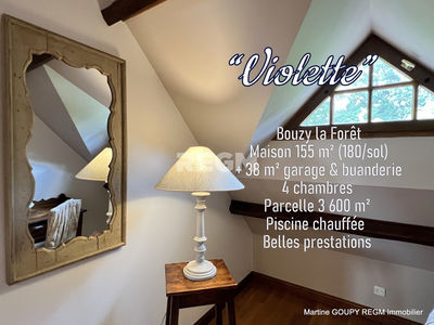 BOUZY LA FORÊT (45) « Violette » - Spacieuse maison de très belle qualité 4 chambres - Parcelle