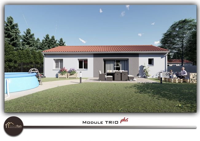 Maison 4 pièces 90 m²