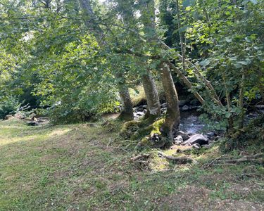 Terrain de loisir bordé rivière