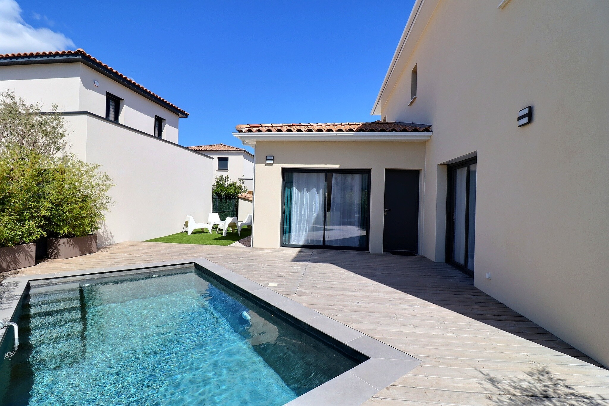 Villa contemporaine 3 chambres Calvisson