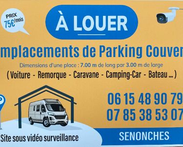 A louer emplacement de parking couvert