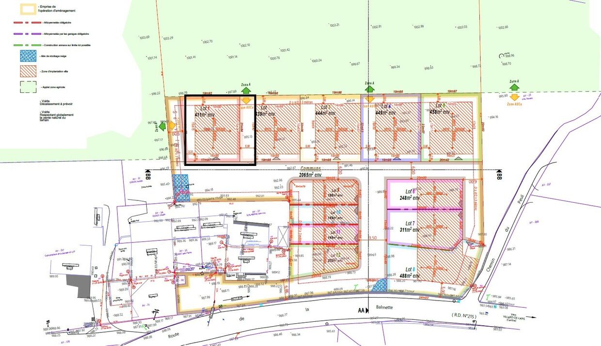 Vente Terrain 411 m² à Villard de Lans 235 000 €