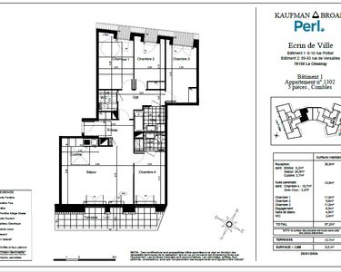 Bien exception appt 1302 - t5 - le chesnay