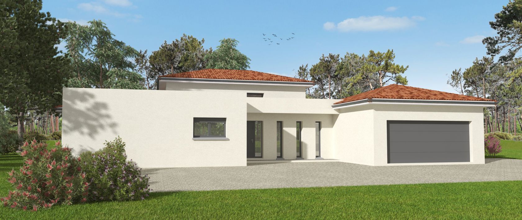 Terrain + maison 146 m²