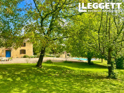 Charmante ferme rénovée, 4 chambres, beau jardin/piscine, possibilité chambres d'hôtes, près de 