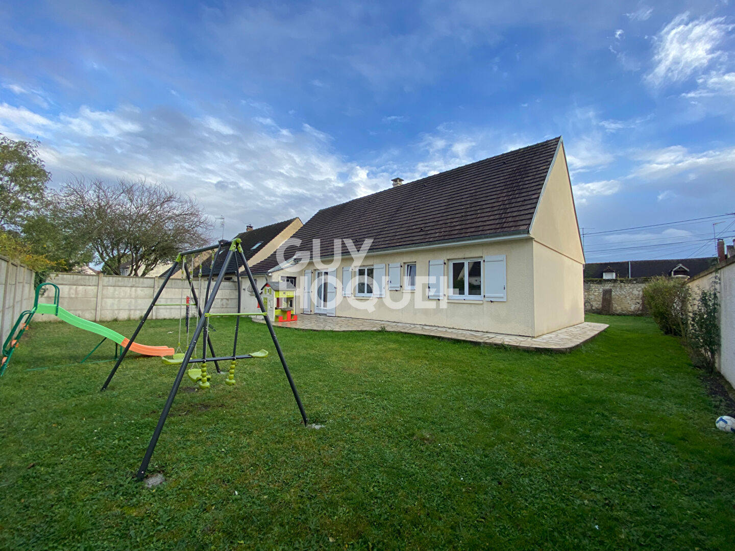 Maison plain pied 4 chambres Lacroix Saint Ouen centre