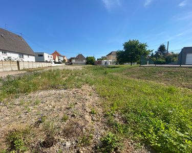 Terrain constructible viabilisé 1181m2 - Impasse 