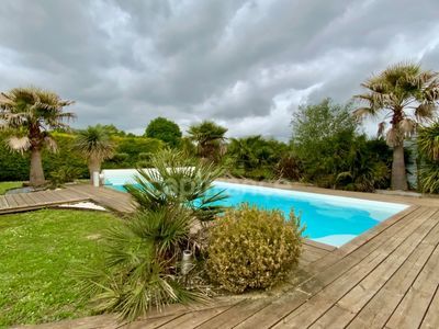 Saint-André de Cubzac - Peujard - MAISON 4 chambres - PISCINE - grand JARDIN paysagé - DÉPENDANCE