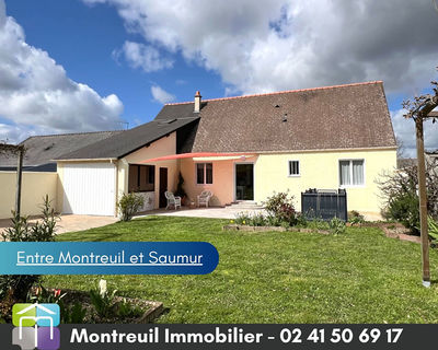 Maison de Plain-pied entre Montreuil-Bellay et Saumur