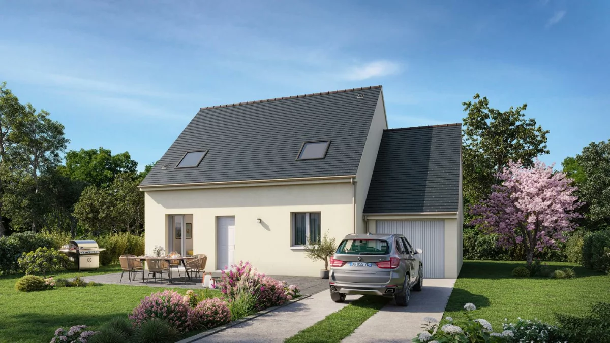 Terrain + maison 101 m²