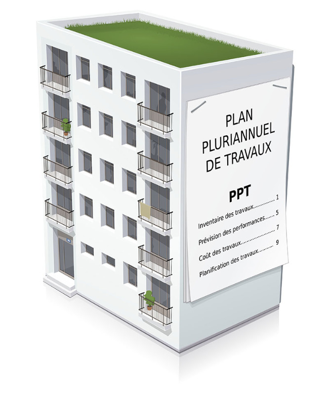 Qu'est-ce que le plan pluriannuel de travaux (PPT) pour les copropriétés ?