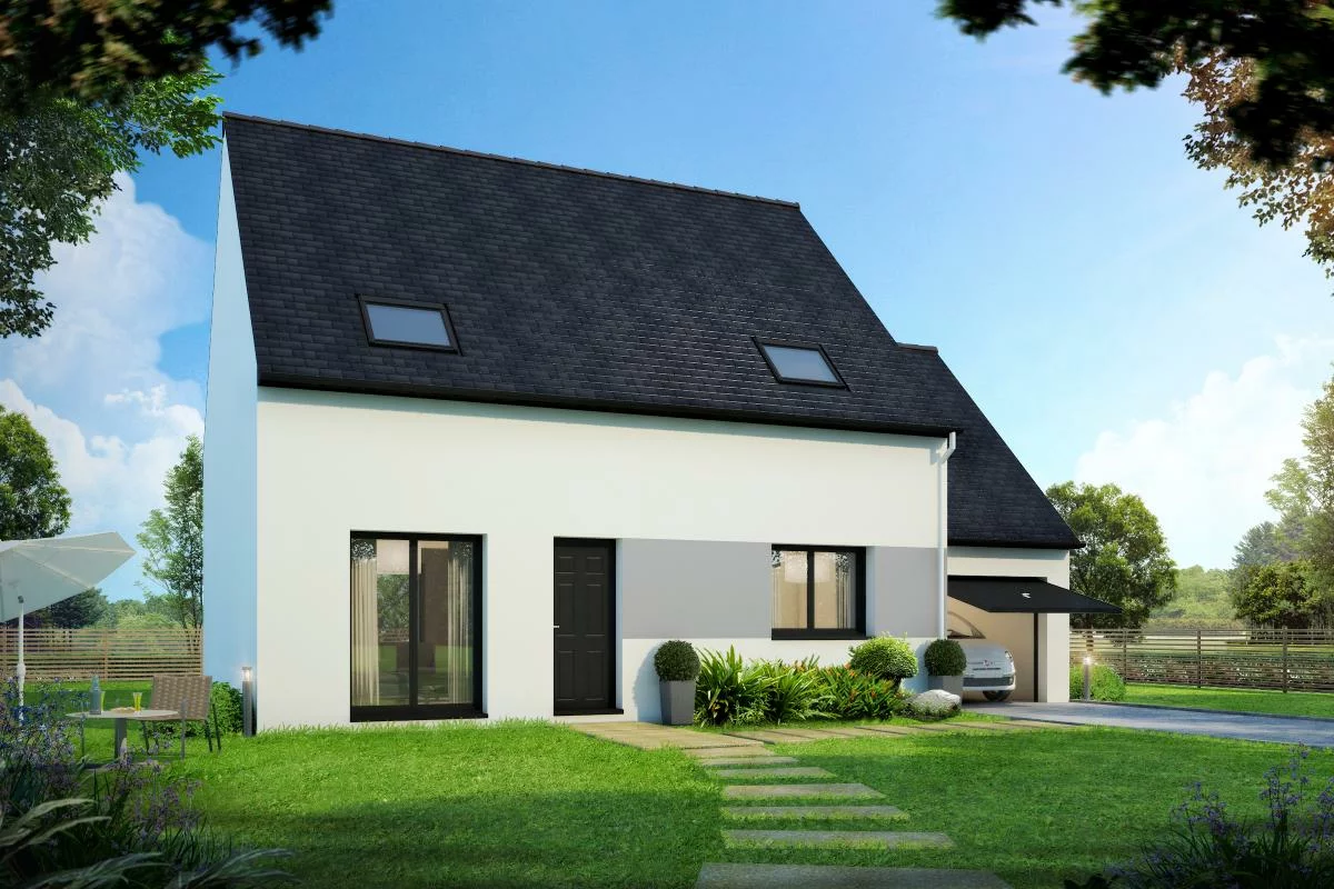 Terrain + maison 105 m²