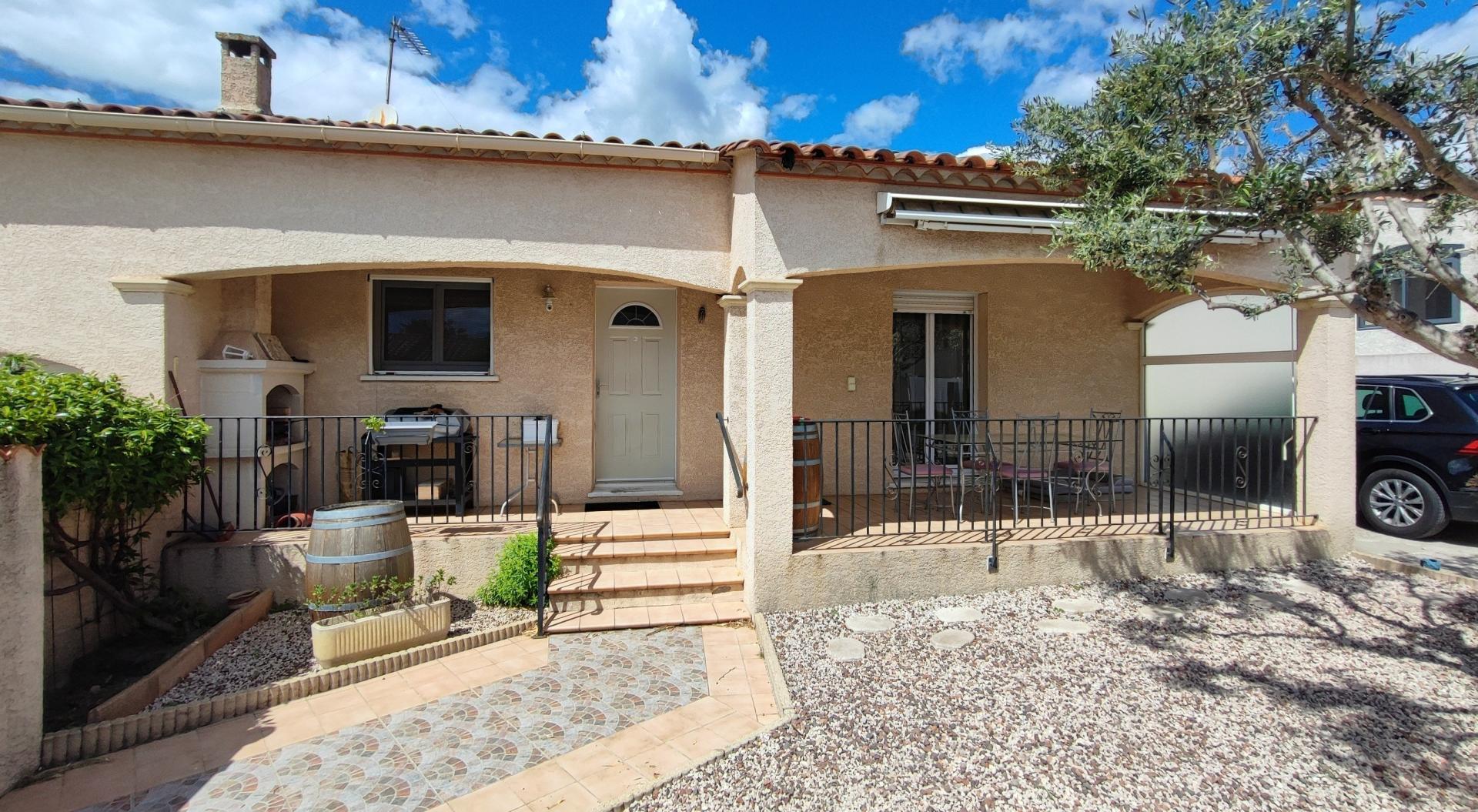 Villa T4 de plain pied sur une parcelle de 400 m²