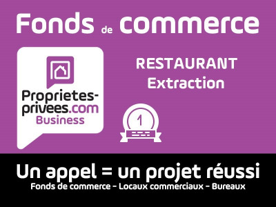 Fonds de commerce 152 m²