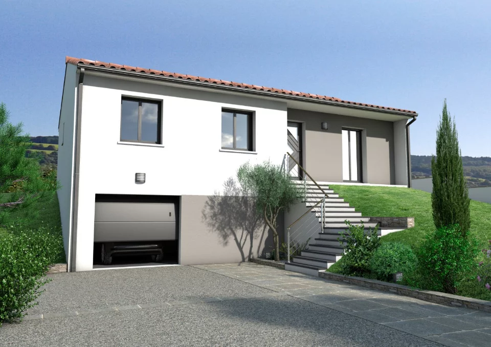 Terrain + maison 82 m²