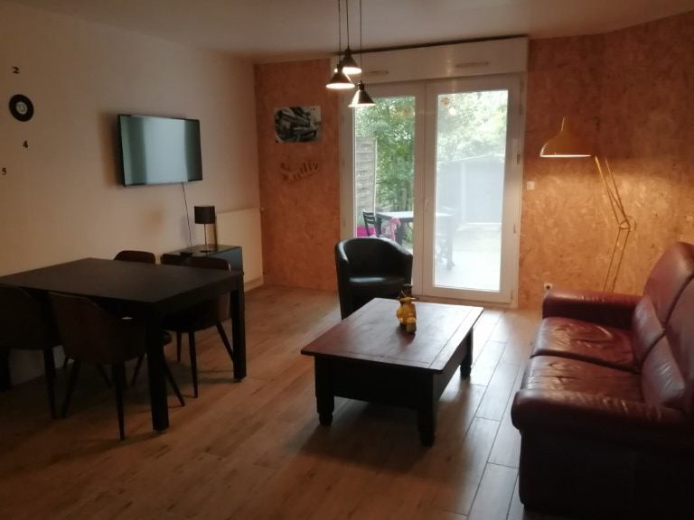 appartement 2 ch + jardin, saint Herblain bourg