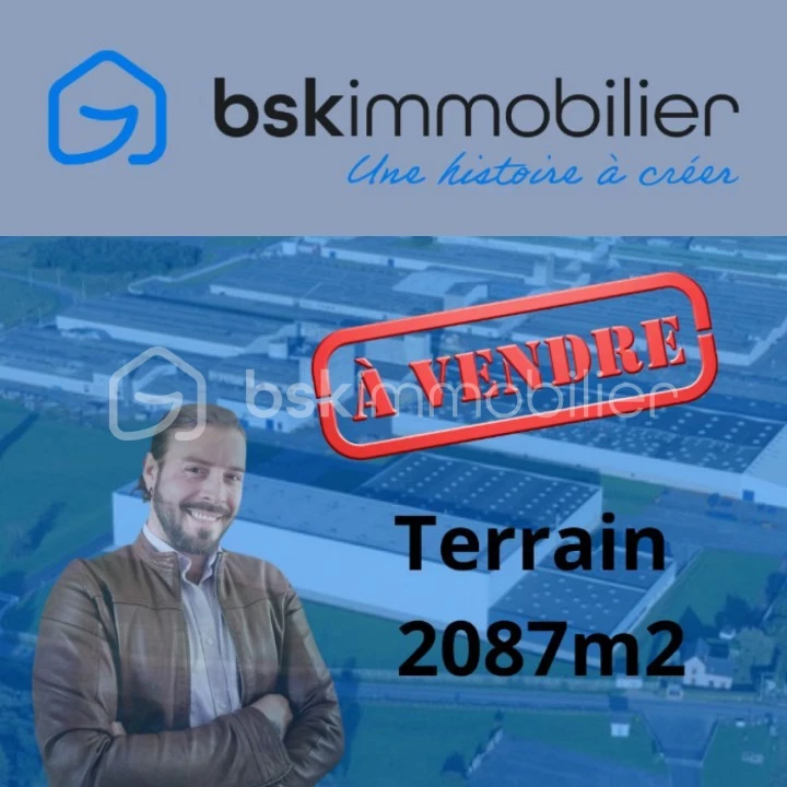 Terrain 2087 m²