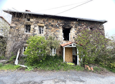 Maison en pierre avec terrain