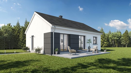 Terrain constructible + maison de 65 m² à Fortschwihr