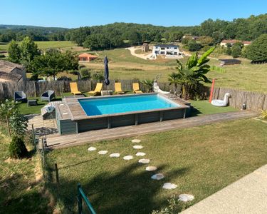 Maison Castels vue St Cyprien