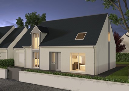 Maison sur mesure en lotissement