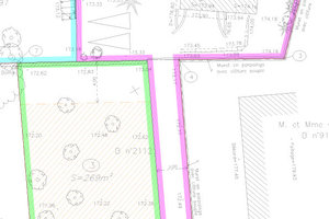 Terrain constructible 269m²