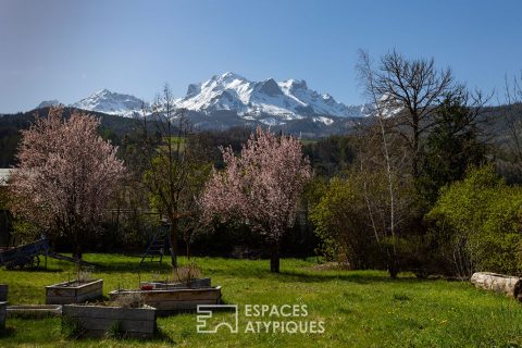 Rare appartement et grand jardin dans villa mexicaine 