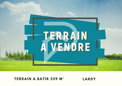 Terrain Lardy 559 m2