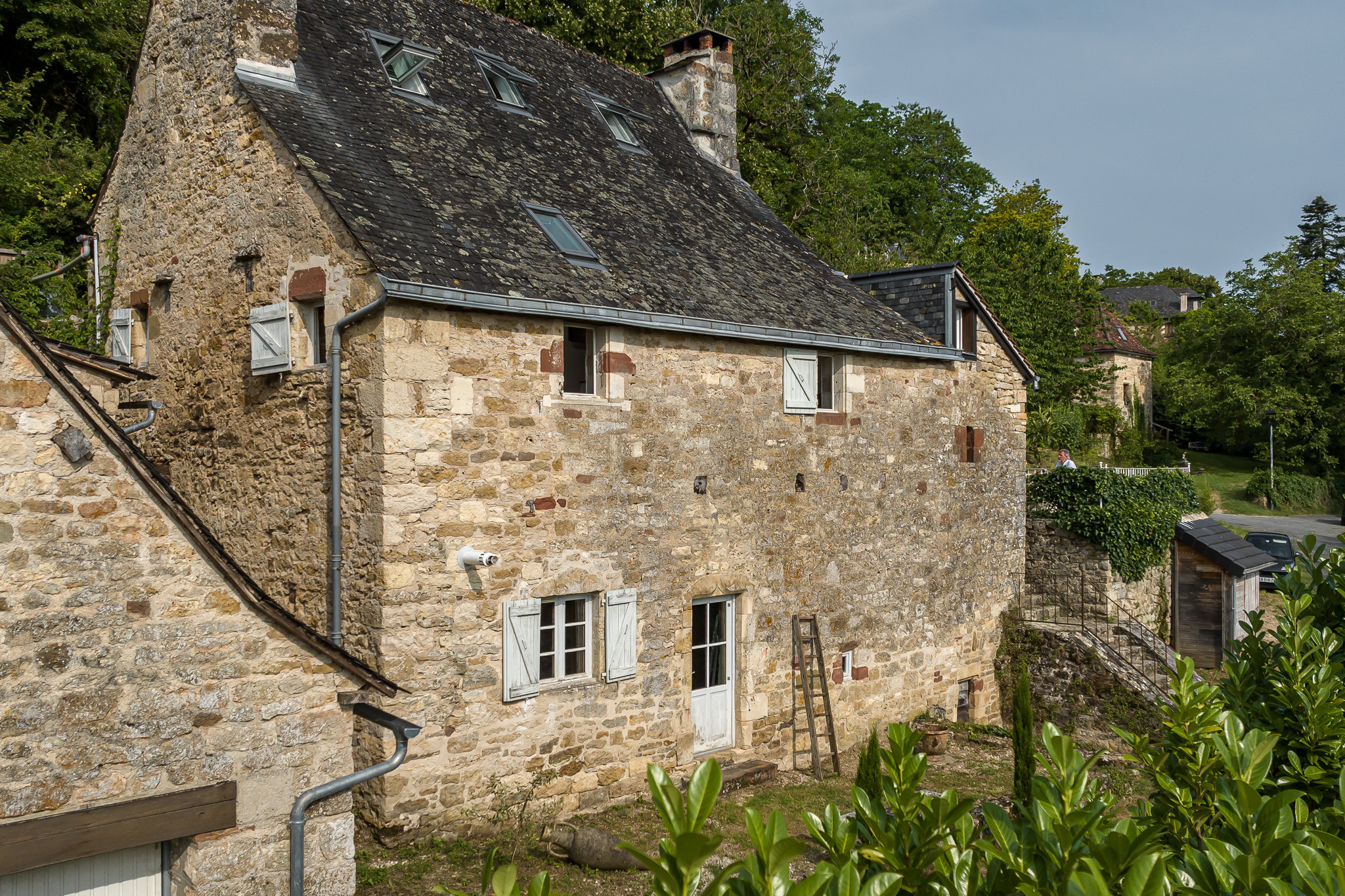 Maison de village des XIIème et XVIème siècles, vue exceptio