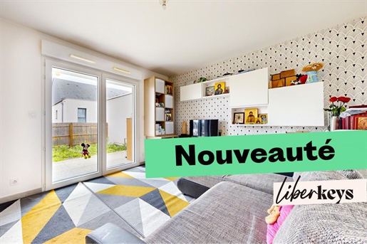 Centre de Châteaubourg, A Vendre Appartement T3 récent avec terrasse et jardin exposés sud