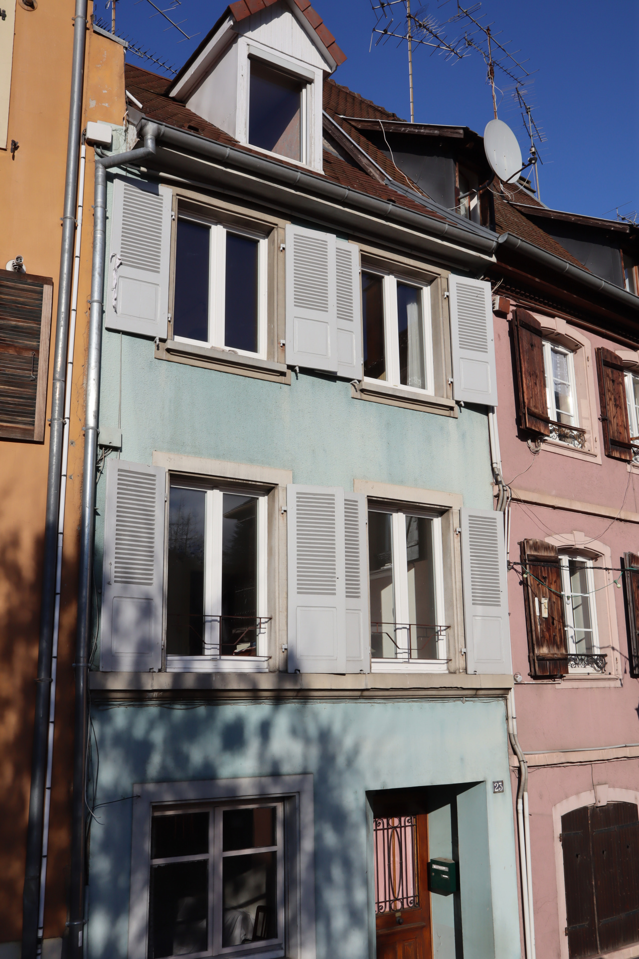 Altkirch centre, Maison de ville, avec 2 appartements.