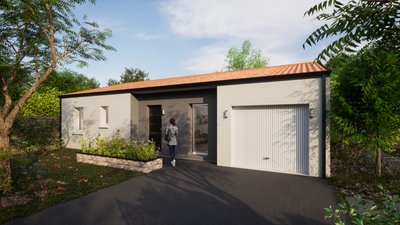 Projet de construction d'une maison neuve de 88 m² avec terrain à CHANTONNAY (85) 