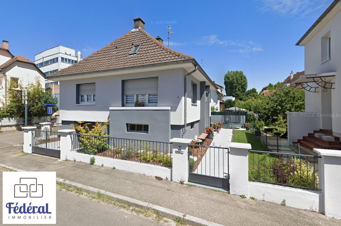 Bischheim-Schiltigheim Très Belle Maison avec Jardin F5/6 14