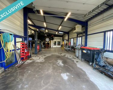 Fonds de commerce, garage automobile, garage 5165 m² BRUYERES