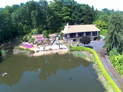 Maison avec lac, cadre privé, Nontron, Dordogne France