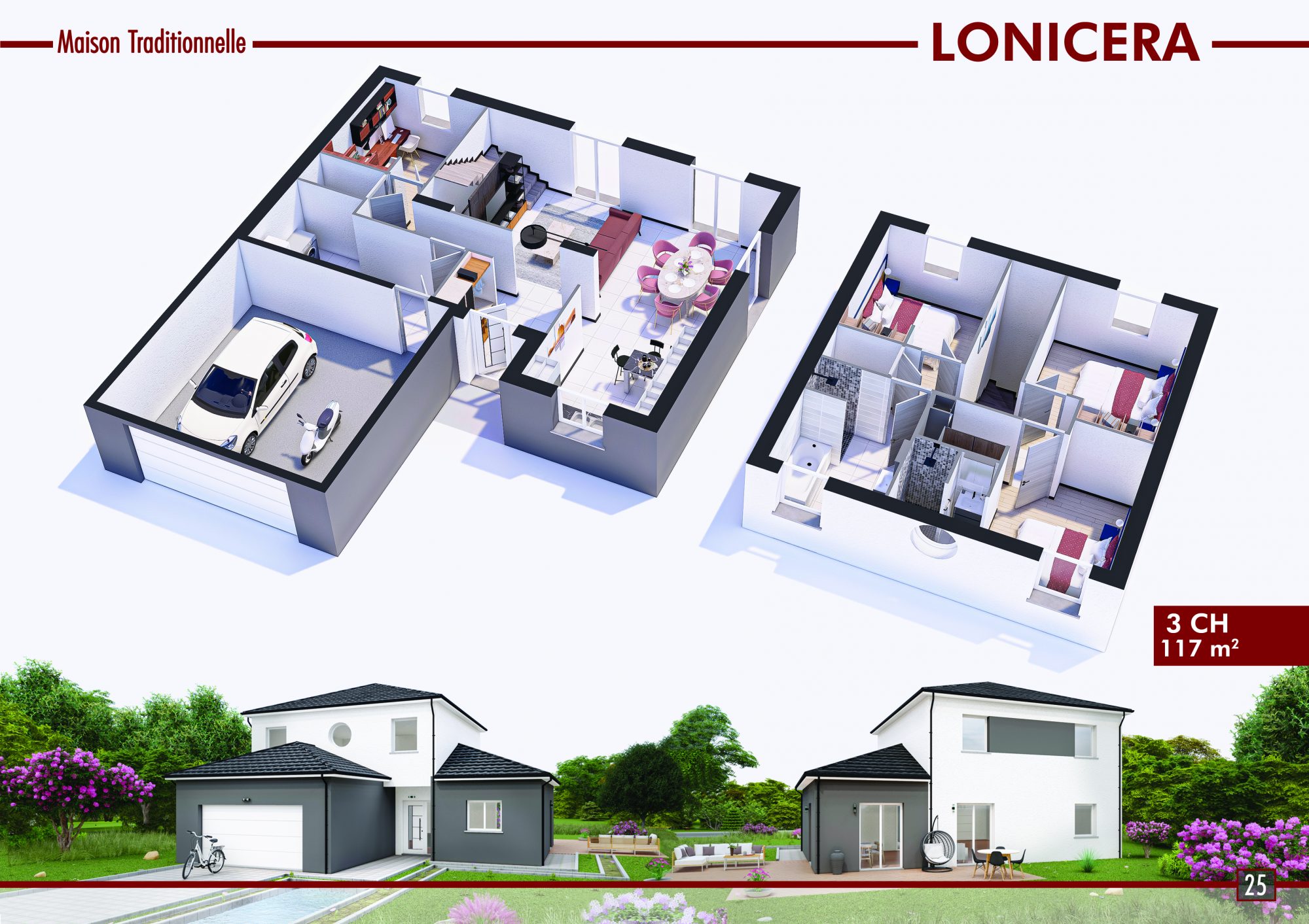 Maison neuve à construire 